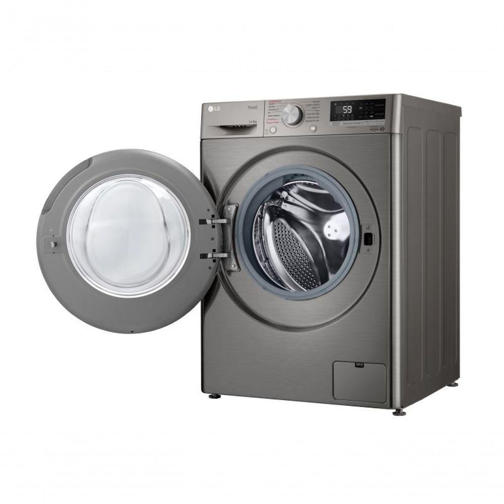 Lava e Seca Smart LG VC4 14kg Inox Look Com Inteligência Artificial AI DD CV5014PC4A 220V - 10