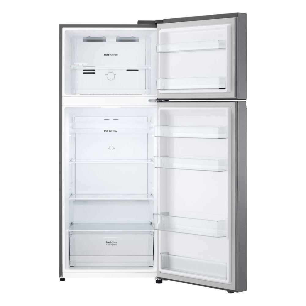 Geladeira LG Frost Free Inverter 395L Duplex Inox Look GN-B392PLM 110V - 5