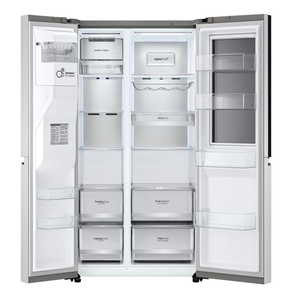 Geladeira Smart LG Side by Side InstaView Craft Ice UVnano 598L Motor Inverter GC-X257CSH1 220V - 5