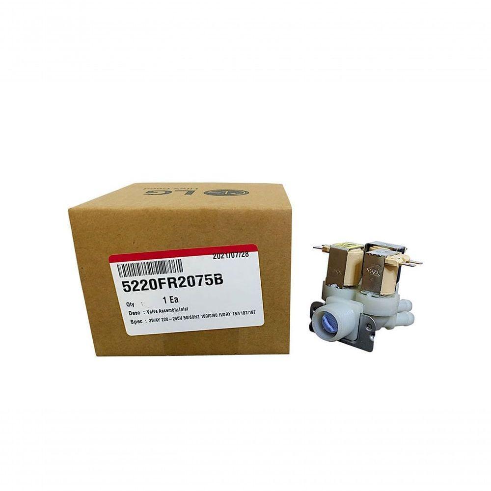 Válvula D'Água 3 vias Lava e Seca LG 5220FR2075B - 5