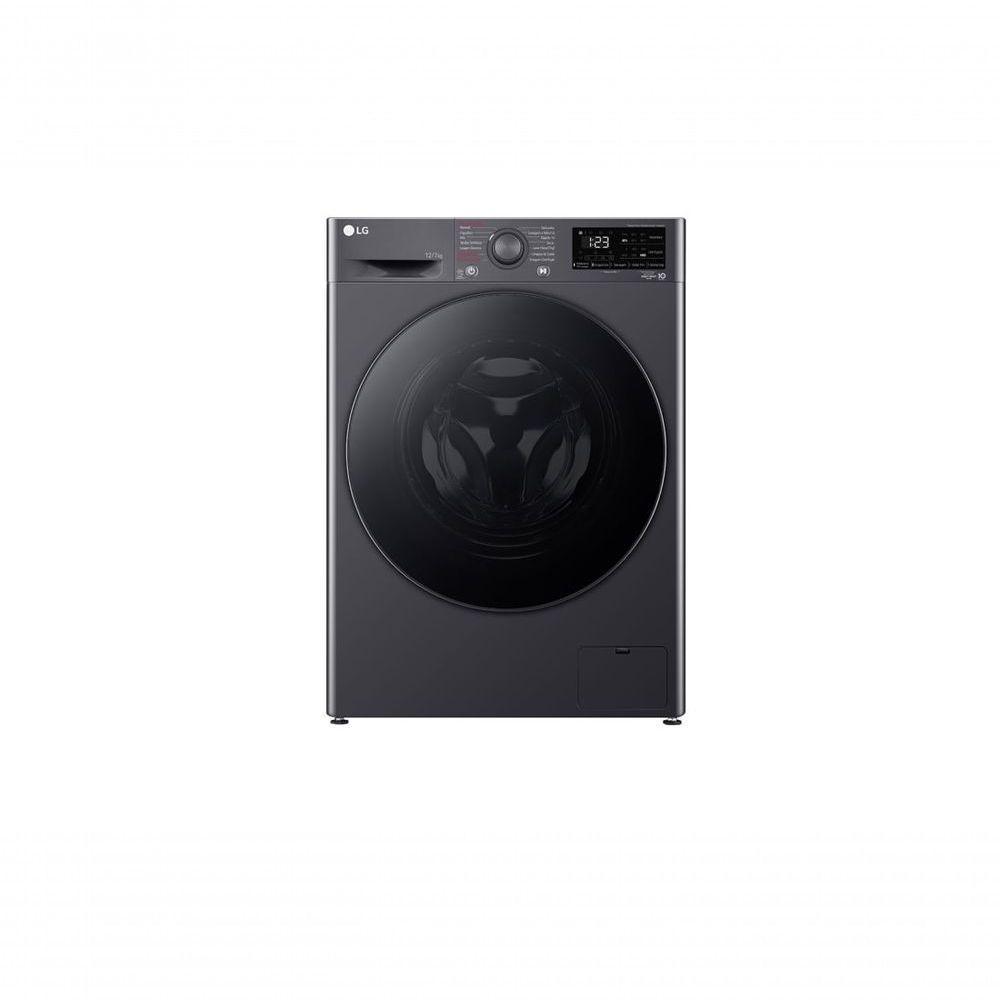 Lava e Seca Smart LG VC5 12kg Titanium Com Inteligência Artificial AIDD CV3012MC5A 220V - 2
