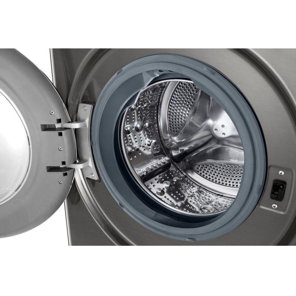 Lava e Seca Smart LG VC2 14kg Inox Look Com Inteligência Artificial AI DD CV9014PC2 110V - 8