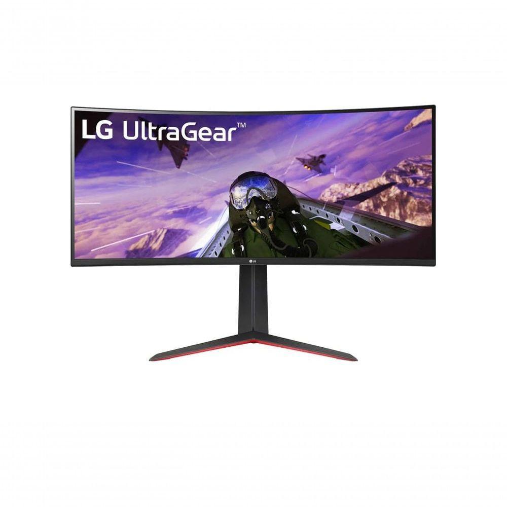 Monitor Gamer LG Ultragear Curvo Tela VA de 34" WQHD 3440x1440 UltraWide 160Hz 1ms (MBR) AMD FreeSync Premium 34GP63A-B - 1