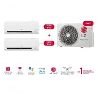 Ar Condicionado LG Dual Inverter Voice + AI Bi-Split Frio (Evaporadoras 9.000 + 9.000 BTU) 220V - 5