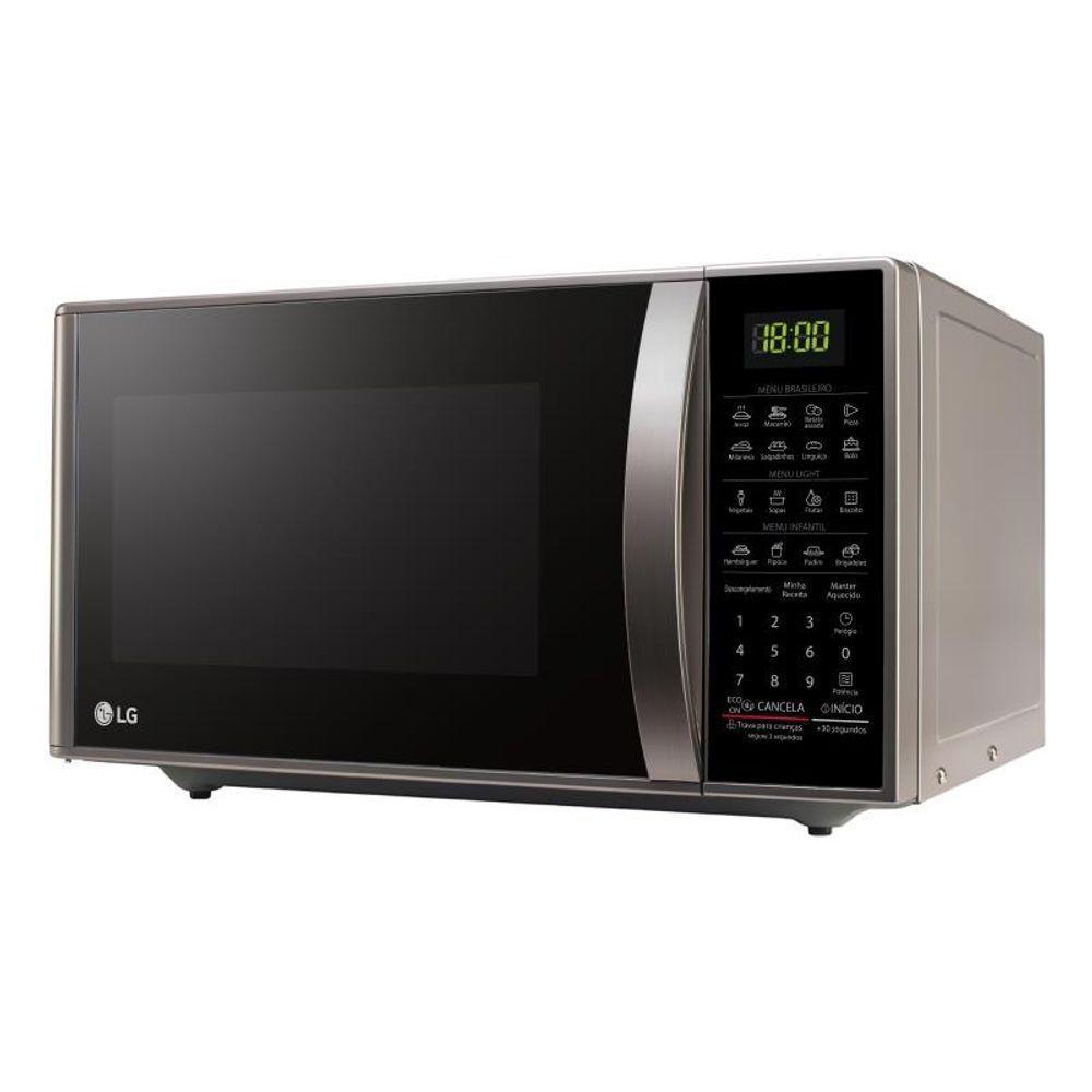 Micro-ondas LG 30 Litros Prata Limpa Fácil MS3043BR 127V - 2
