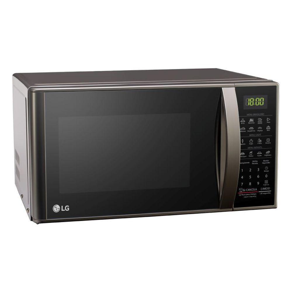 Micro-ondas LG 30 Litros Prata Limpa Fácil MS3043BR 127V - 3