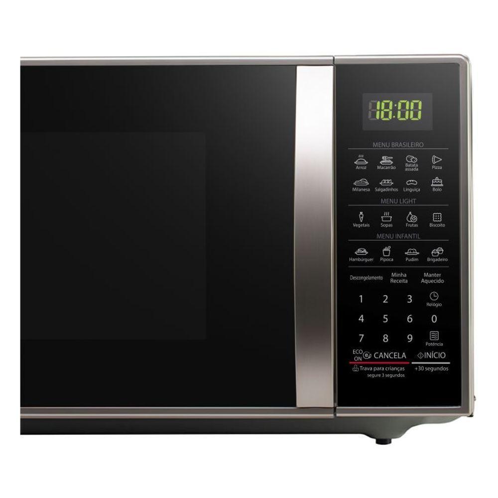 Micro-ondas LG 30 Litros Prata Limpa Fácil MS3043BR 127V - 5