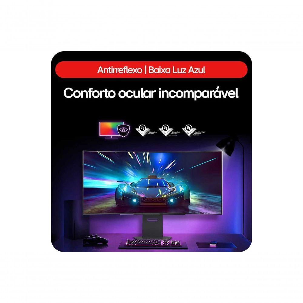 Monitor Gamer LG UltraGear OLED Curvo – Tela OLED 45” QHD HDR400 Trueblack 240Hz 0,03ms (GtG) NVIDIA G-SYNC - 8