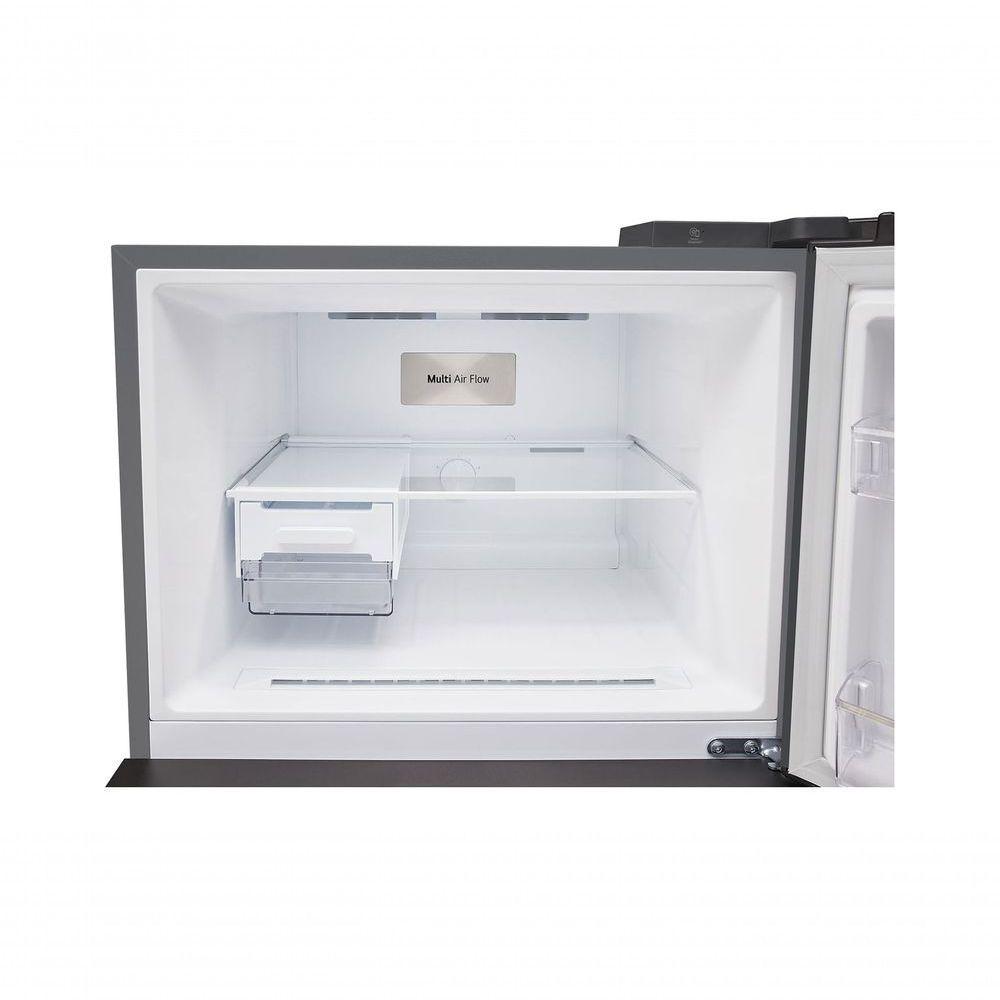 Geladeira LG Frost Free Inverter 461L Duplex Inox Look 220V GN-B452PFF2 - 8