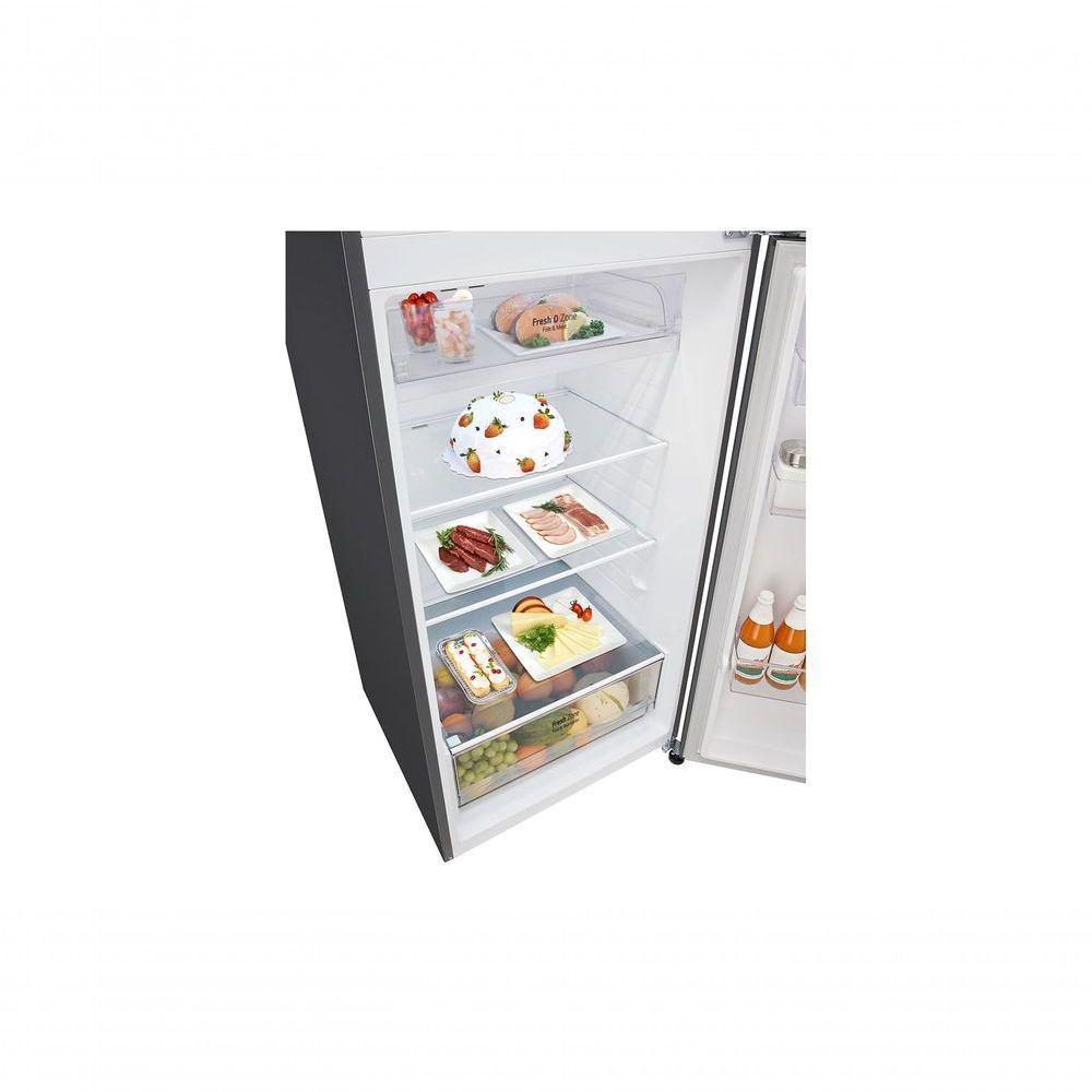 Geladeira LG Frost Free Inverter 461L Duplex Inox Look 220V GN-B452PFF2 - 10