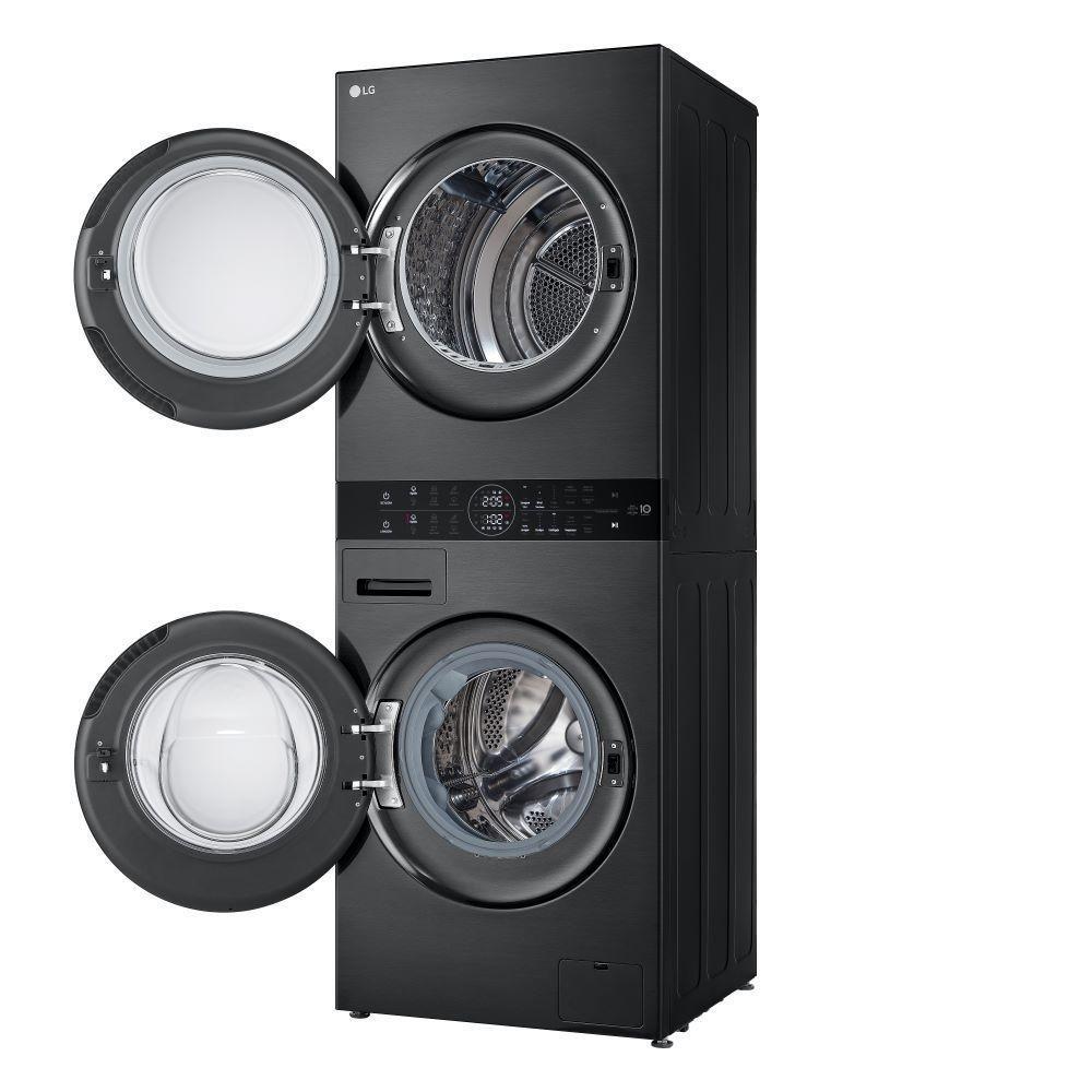 Lava e Seca Torre WashTower 14kg Black Inox 127V - 6