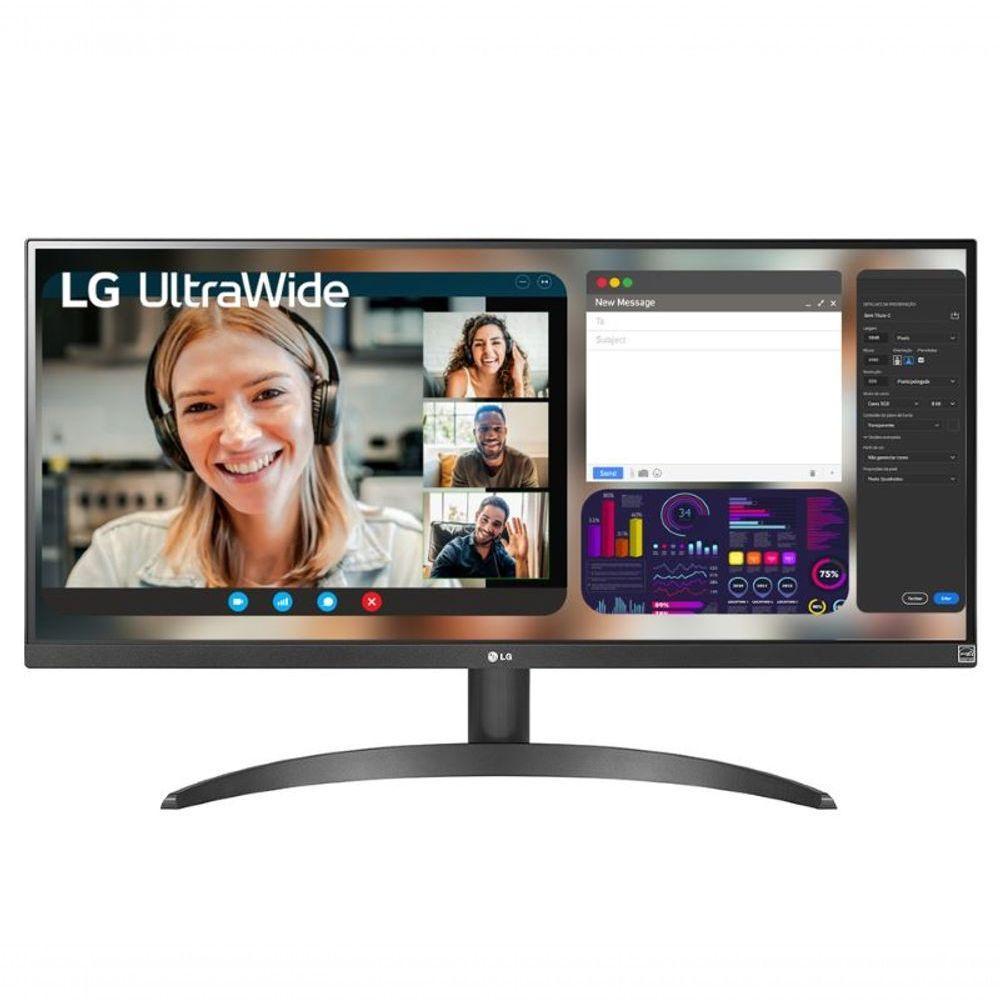 Monitor LG 29WQ500B-B Ultrawide Full HD IPS 100hz HDR10 E Amd Freesync - 1