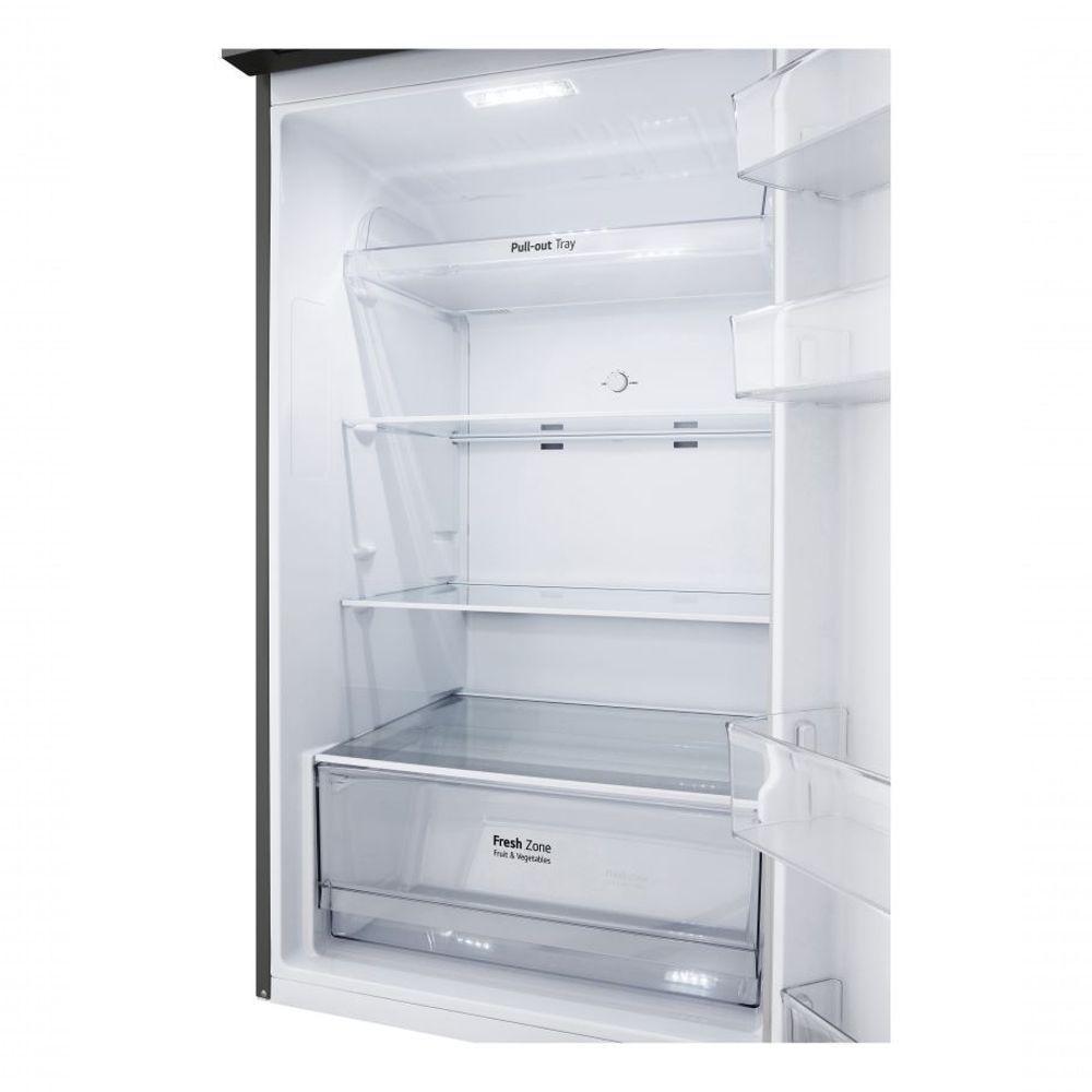 Geladeira LG Frost Free Inverter 375L Duplex Inox Look GN-B372PFM2 220V - 6