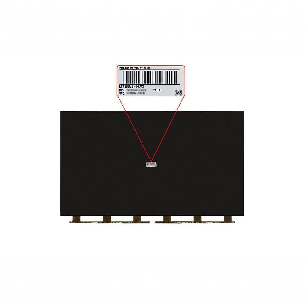 Tela De Cristal Líquido (BA) TV LG 43UJ6500 EAJ64667701 - 2