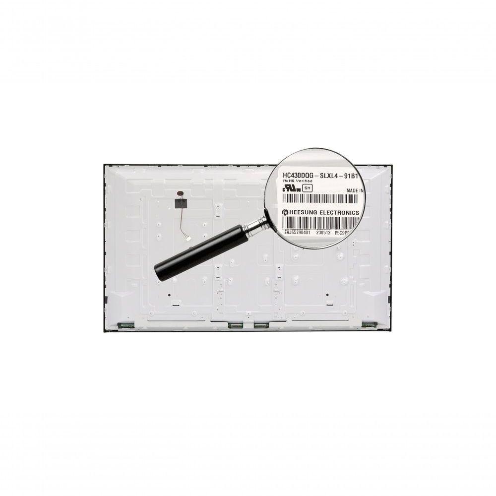 Tela De Cristal Líquido Módulo TV LG 43UQ7500PSF EAJ65790401 - 5