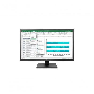 Monitor LG B2B Tela IPS de 24 Full HD USB HDMI DisplayPort VGA Ajuste de altura Inclinação e Pivotagem 24BN650U