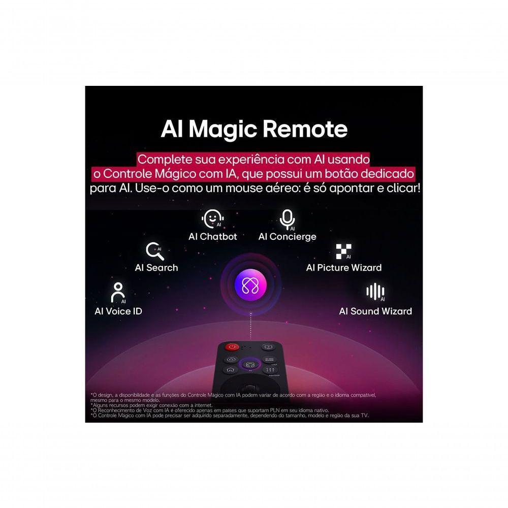 LG Smart TV 4K 50 UA7500PSA &alpha;7 AI Gen8 HDR10 Pro WebOS 25 2025 Bivolt - 7