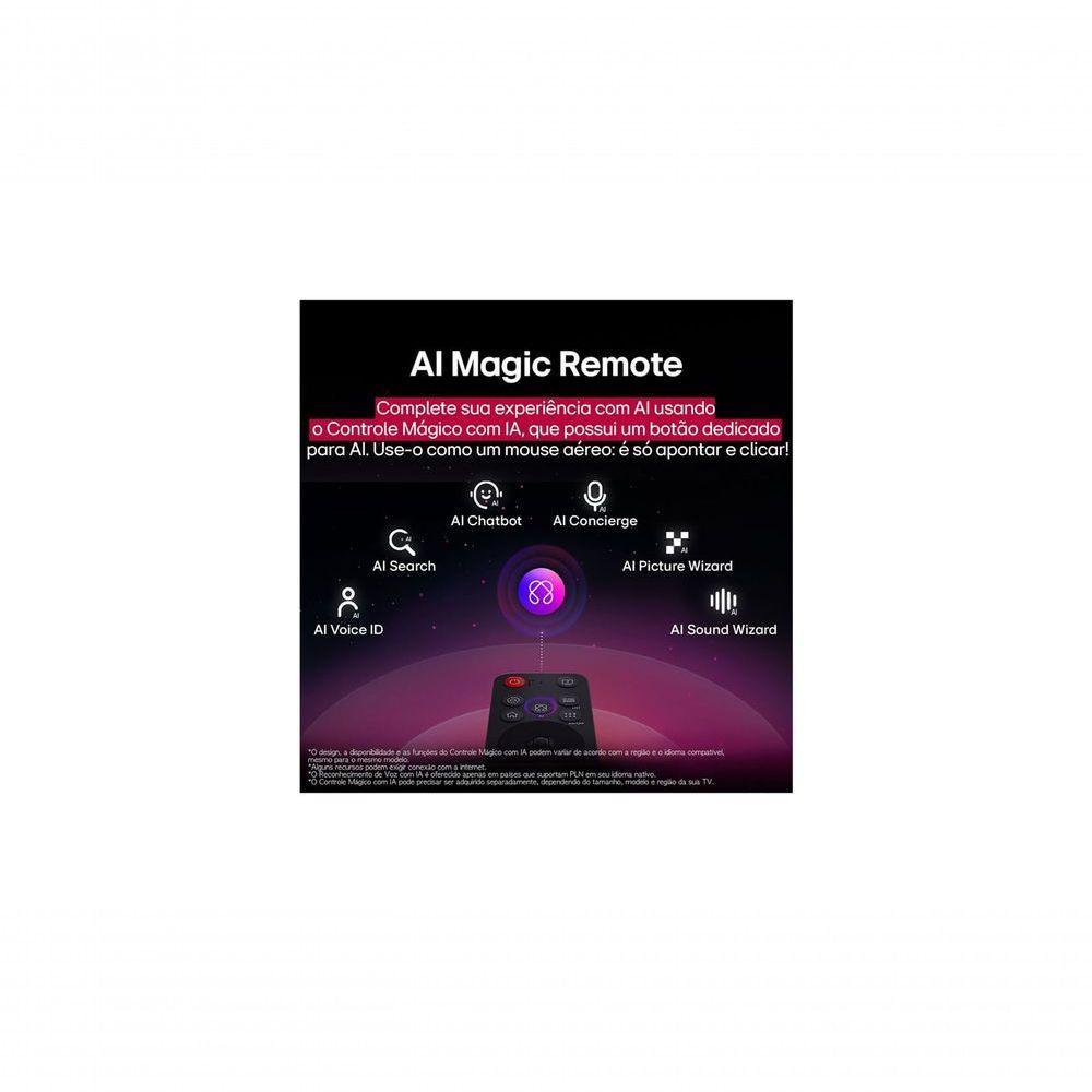 Smart TV LG 55 UHD AI Gaming &alpha;7 Gen8 webOS 25 55UA8550PSA Bivolt - 8