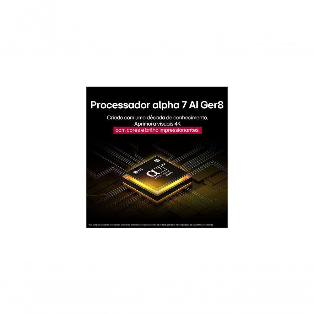 Smart TV LG 55 UHD AI Gaming &alpha;7 Gen8 webOS 25 55UA8550PSA Bivolt - 9