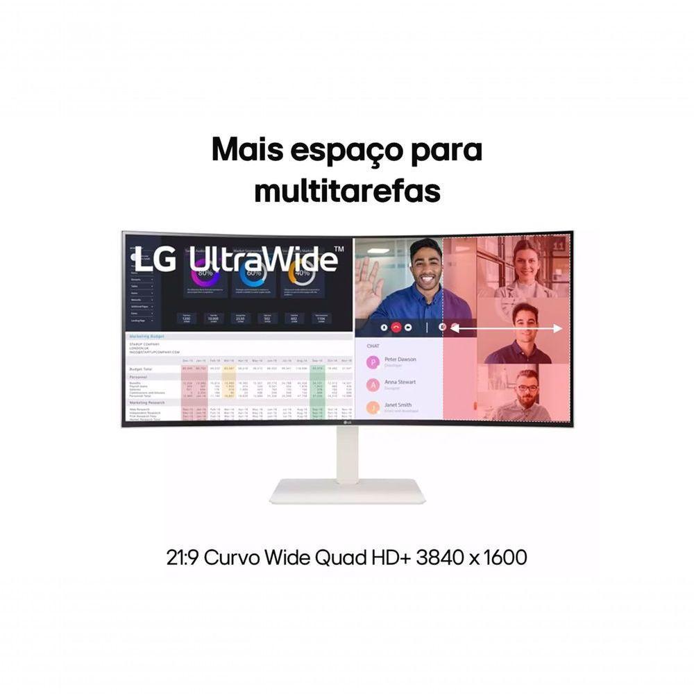 Monitor LG 38WR85QC-W UltraWide Curvo QHD+ IPS 144Hz E Thunderbolt 4 - 2