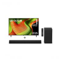 Smart TV LG OLED AI B5 4K de 65" 2025 + Soundbar S40T 300W RMS, 2.1 Canais, Dolby Digital - 1