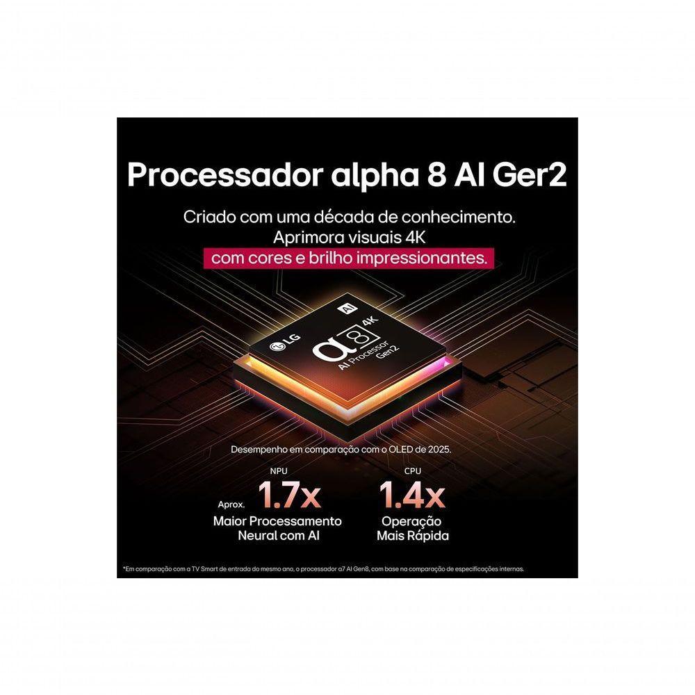 Smart TV LG QNED Evo AI QNED85 86 Polegadas (86QNED85ASG): Cores Ricas e Precisão MiniLED em 4K Bivolt - 10