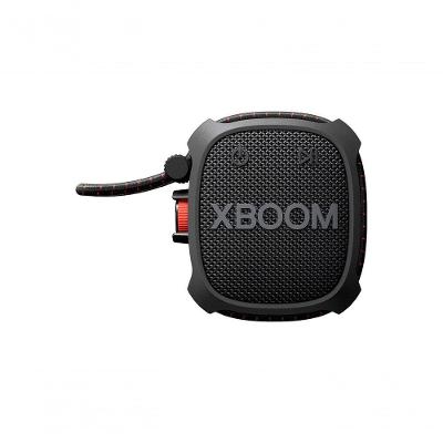 LG XBOOM XG2T Caixa De Som Bluetooth Portátil - Resistência Militar, À Prova D'água (IP67) 10 horas de Bateria e Cordão Ajustável