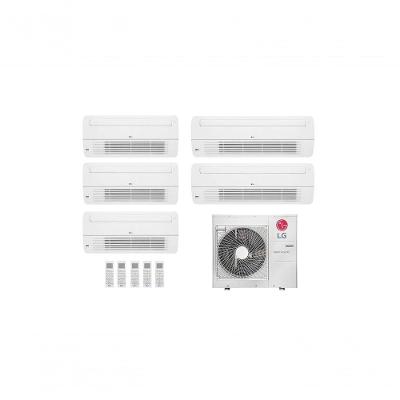 Ar Condicionado Multi Split Inverter 5 Ambientes (1via 3X 9.000BTUS, 2X 18.000BTUs) Quente/Frio WiFi Integrado 220V