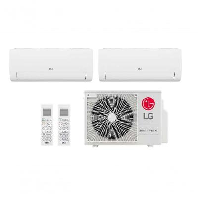 Ar Condicionado Multi Split Inverter 2 Ambientes (Hiwall 1X 9.000BTUS, 1X18.000BTUS) Quente/Frio WiFi Integrado 220V