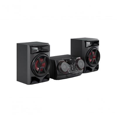 Mini System LG XBOOM CK43N - 220W RMS, Graves Potentes, Multi Bluetooth, Modo Rádio FM