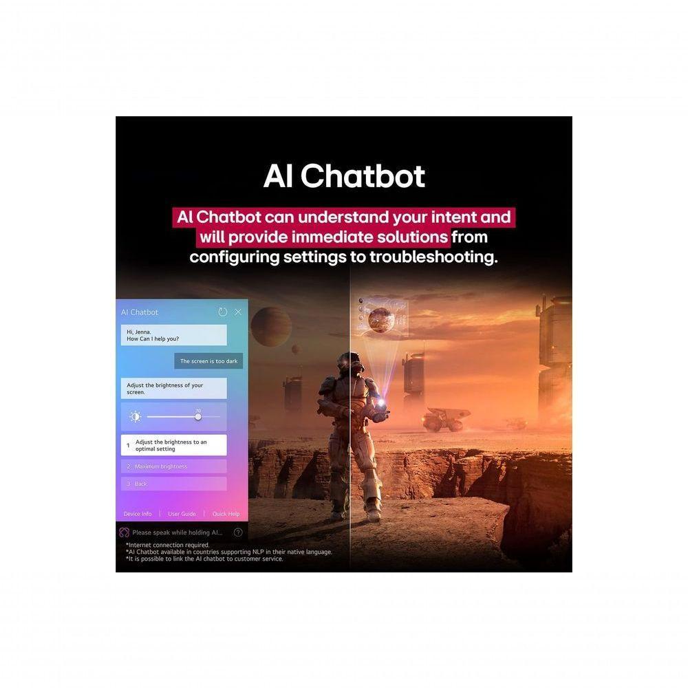 Smart TV LG NanoCell AI NANO80 75 Polegadas (75NANO80ASA): Pureza de Cores e Inteligência 4K Bivolt - 5