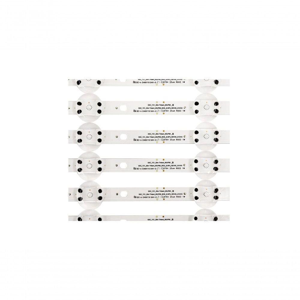 Kit Régua De LED TV LG 65UP7750PSB AGF30102401 - 3