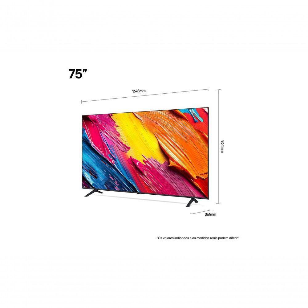 Smart TV LG QNED AI 4K QNED70 De 75 Polegadas 2025 - 3