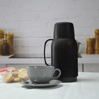 Garrafa Térmica Plástica Gostar Preta 750ml Termic Sanremo - 3