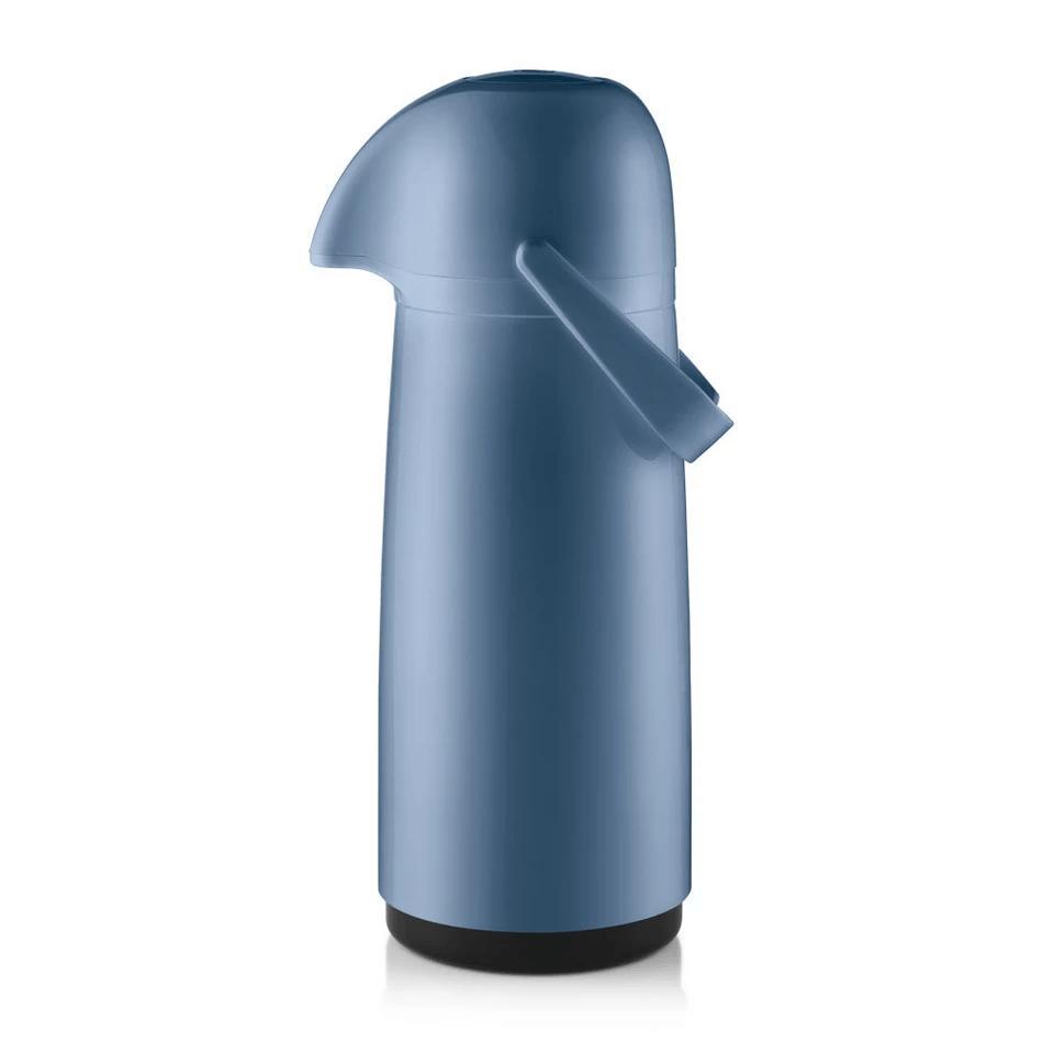 Garrafa Térmica Plástica Expressar Azul 1L Termic Sanremo - 1