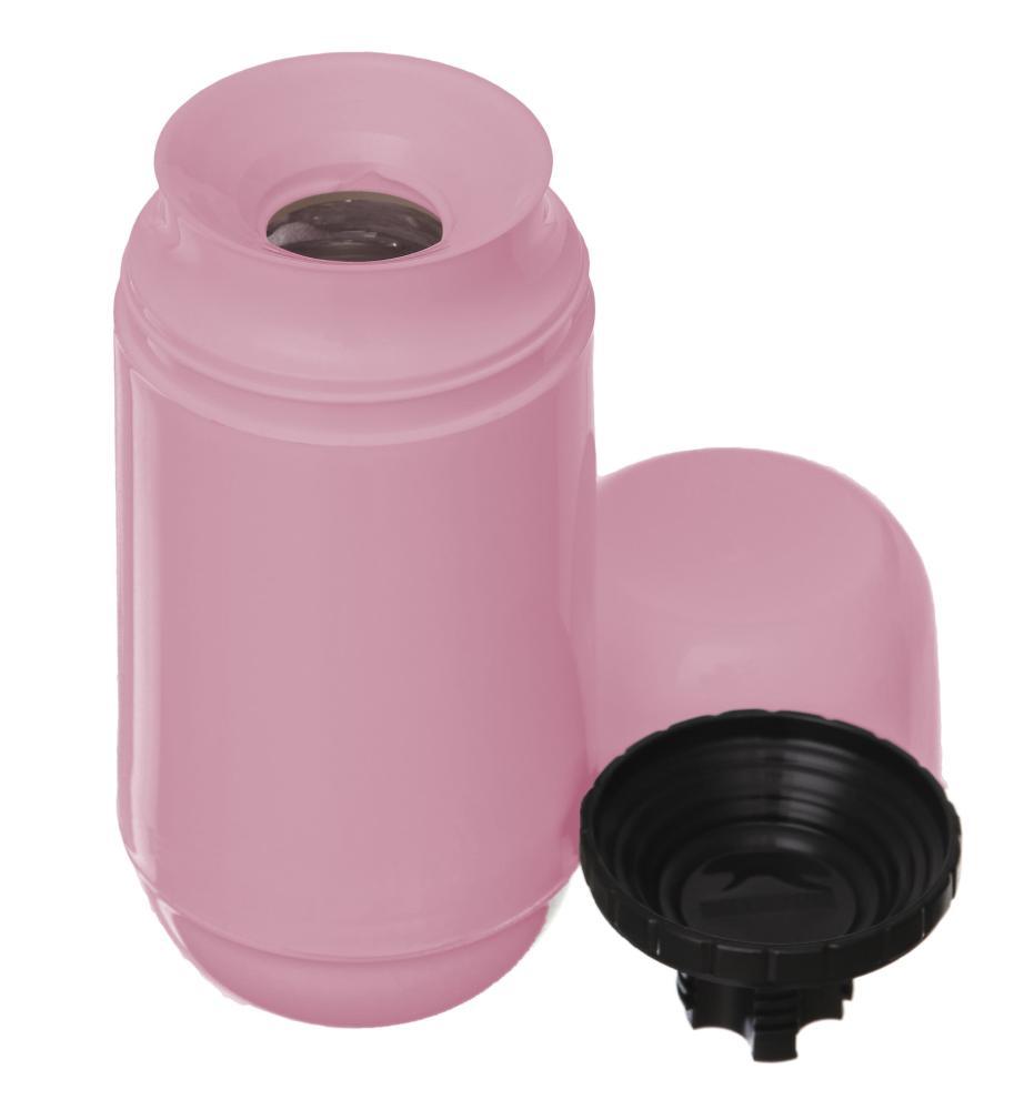 Garrafa Térmica Plástica Adorar Rosa 250ml Termic Sanremo - 2