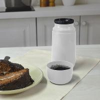 Garrafa Térmica Plástica Adorar Branca 250ml Termic Sanremo - 4