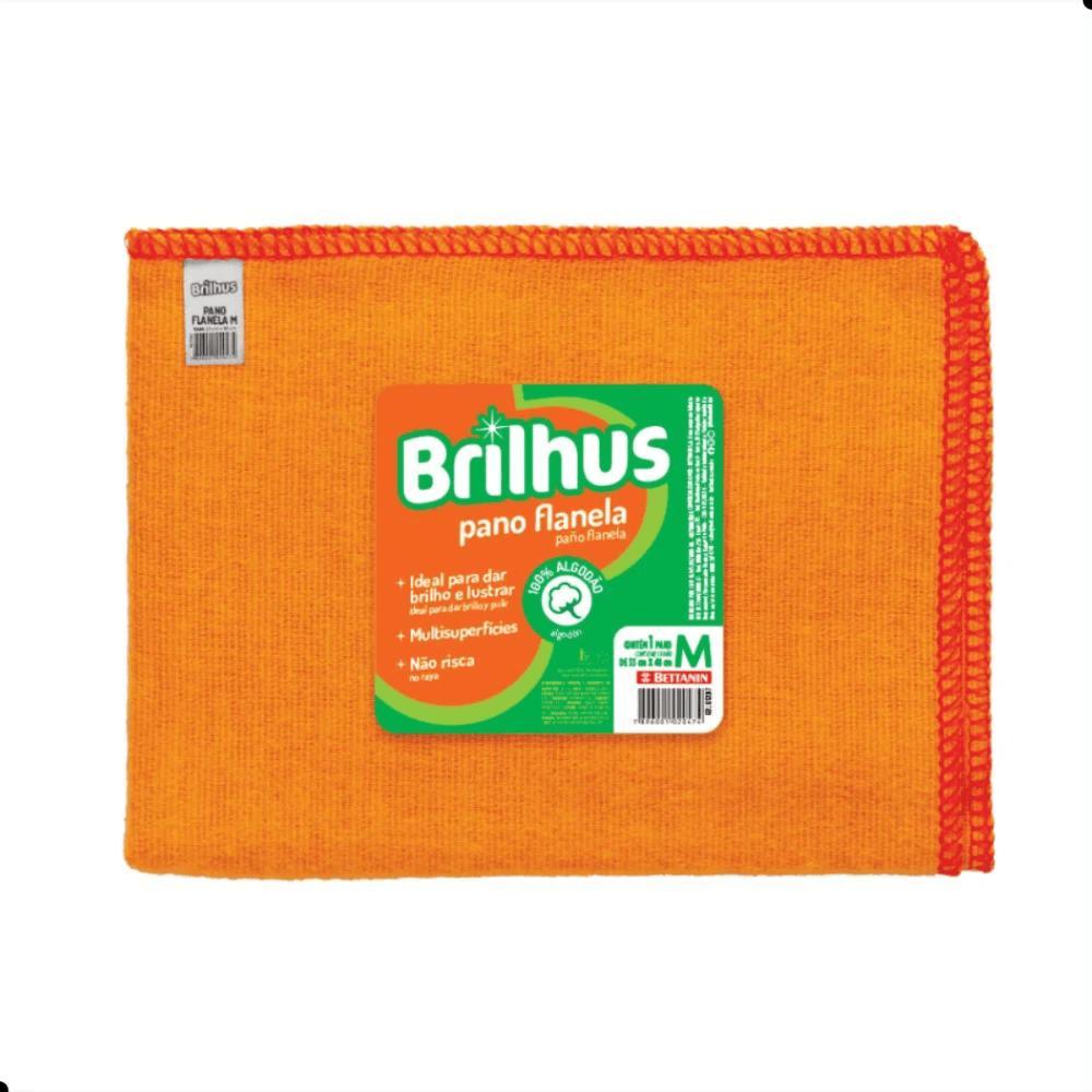 Kit 15 Panos Flanela 5P 5M 5G 100% Algodão Brilhus - 5