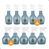 Kit 10 Pulverizador Borrifador Spray 350ml e 580ml Azul Sanremo - 1