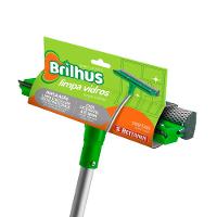 Mop Limpa Vidros com Cabo Extensor Brilhus Bettanin - 1