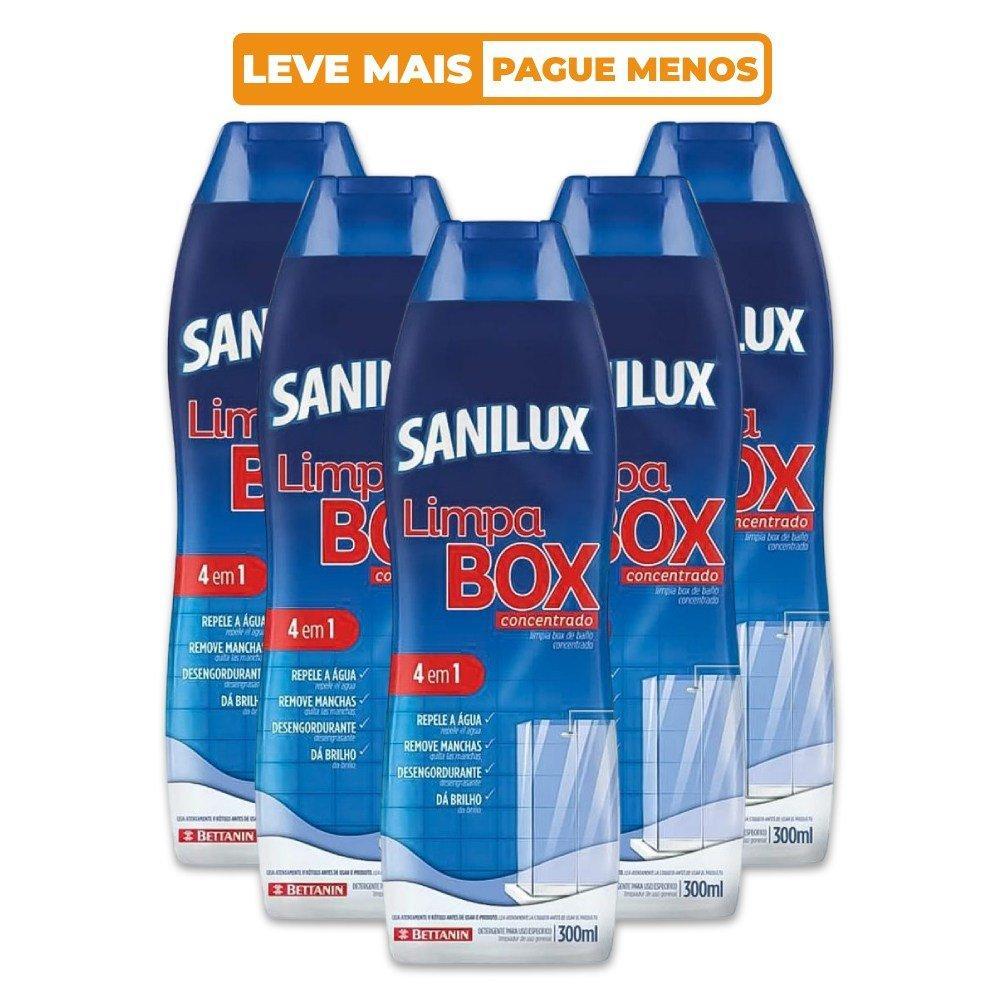 Kit Limpa Box 4 em 1 300ml com 5 Unidades Sanilux Bettanin - 1