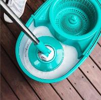 Mop Turbo de Microfibra com Cabo e Balde 17L Noviça Bettanin - 3