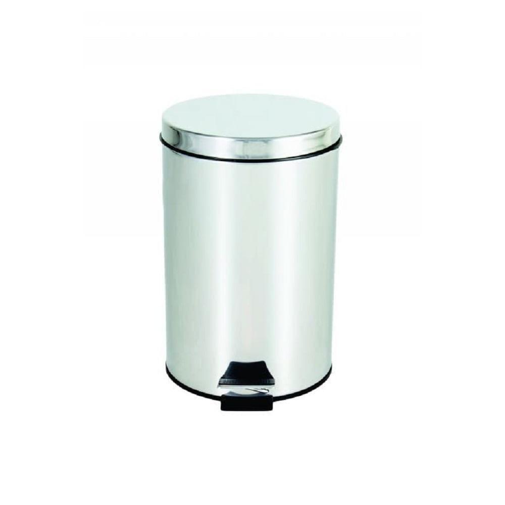 Lixeira em Aço Inox com Pedal 12L SuperPro - 2