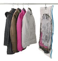 Saco a Vácuo Organizador Hang Bag com Gancho Transparente 70cm x 1,2m Vac Bag Ordene - 7