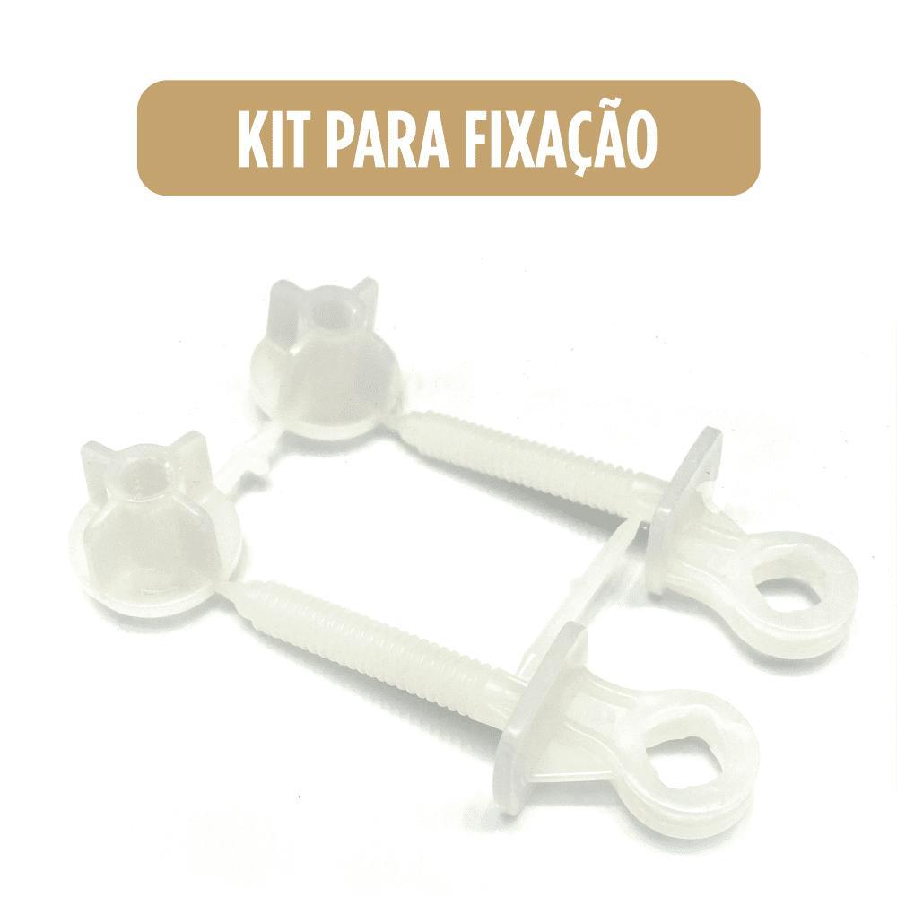 Assento Sanitário Almofadado Decor Mármore Atlas - 7