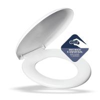 Assento Sanitário Almofadado Clássico Branco Atlas - 3