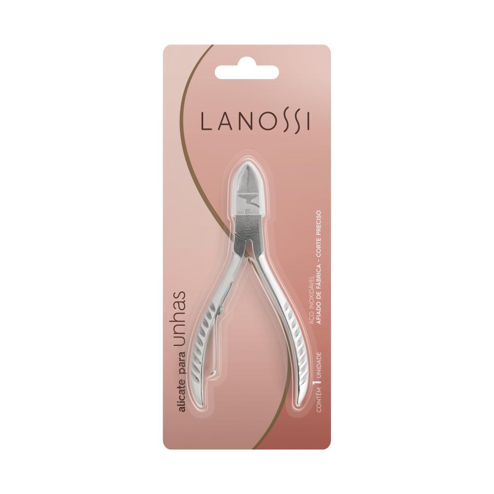 Alicate de Unha em Aço Inox Lanossi - 1