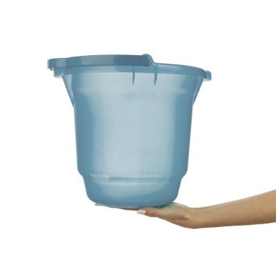 Balde Plástico Azul com Alça 8,5L Hydrus Sanremo