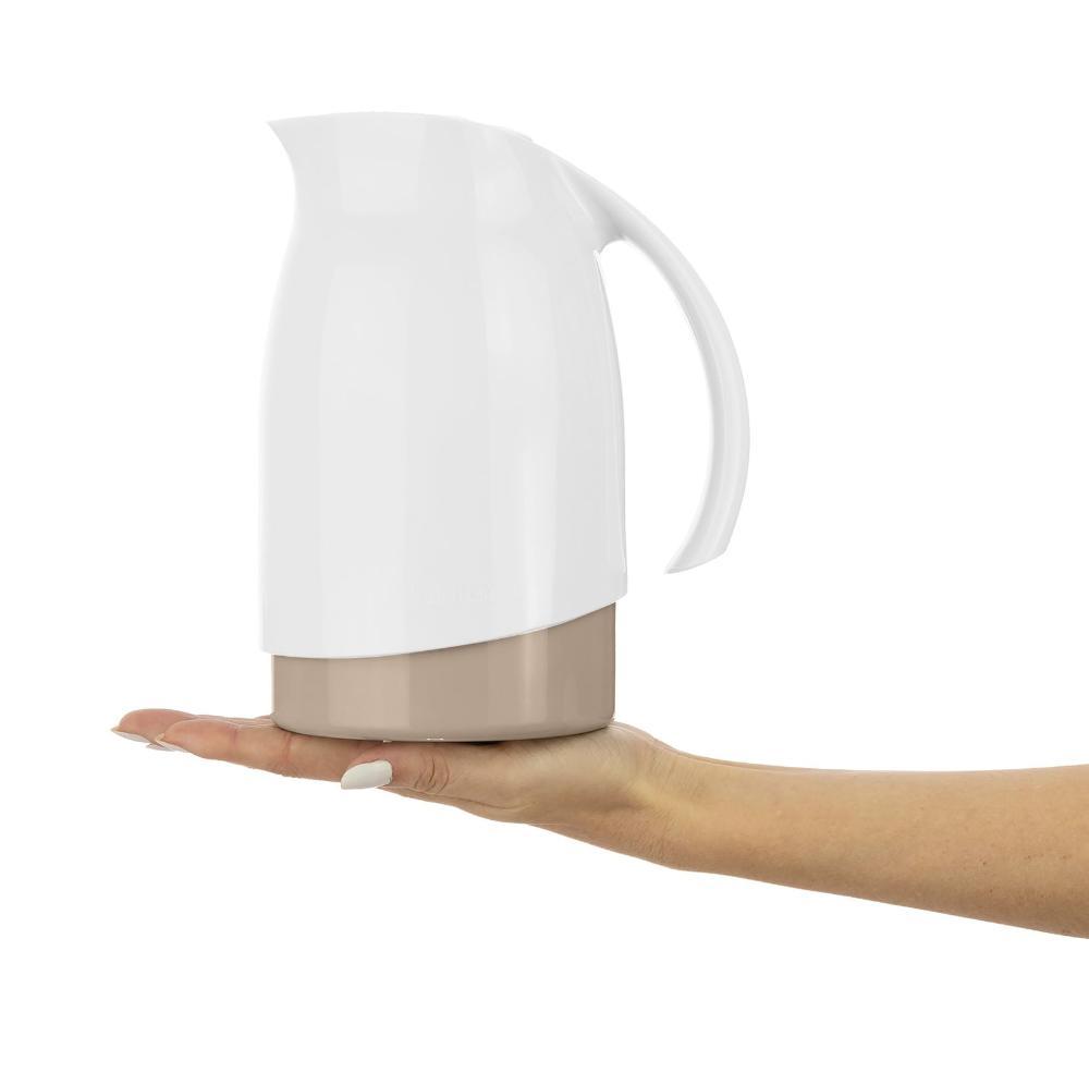 Bule Térmico Plástico Cuidar Branco 700ml Termic Sanremo - 3