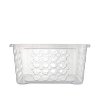 Cesta Empilhável Plástico Transparente 6,3L Moolti Sanremo - 1